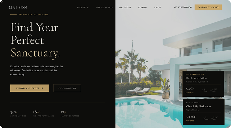 Screen UI example