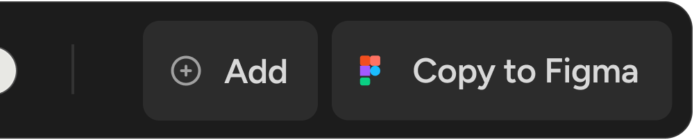 Copy to Figma interface
